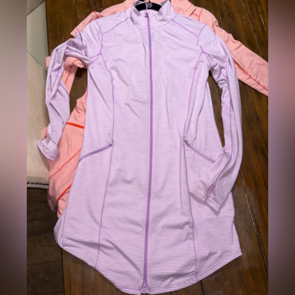 Duluth Trading Company Pier Genius Tunic Full Zip Jacket